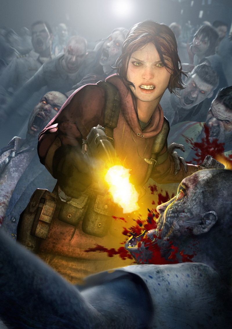 2K, concepts, dead, games, x, aircraft, hd, art, video, Left 4 Dead, left, Video Games, zoey