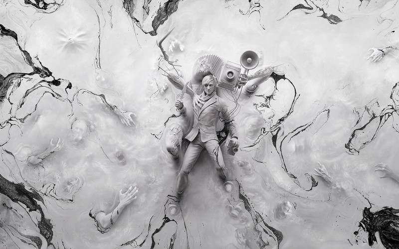 video games, The Evil Within 2, monochrome, 1080P, The Evil Within