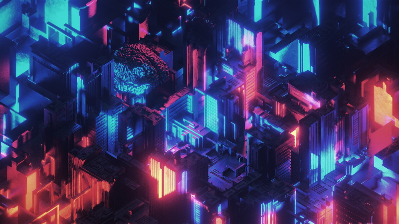 built structure, lighting equipment, multi colored, Lights, arts culture and entertainment, communication, city, illuminated, nightlife, nightclub, pink color