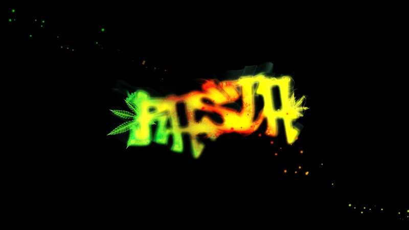 leaves, rasta, typography, graffiti, 1080P, rastafari, smoke, glow, television, glowing, sparkles, marijuana