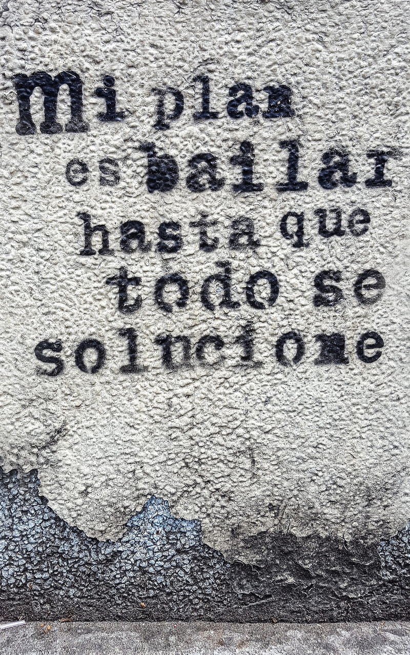 message, colombia, art, textured, day, beach, wall, mi, bailar, backgrounds, sand, quote, 5K, painted, nature, full frame, tagging, communication, urban