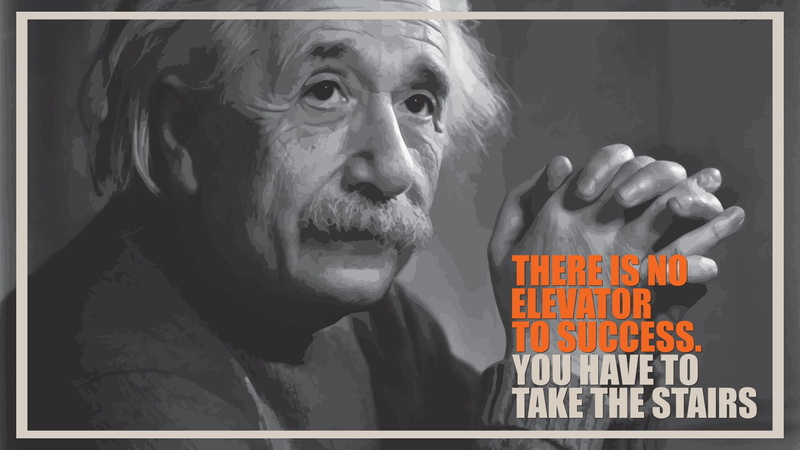 Albert Einstein, 1080P, fake quote, brain
