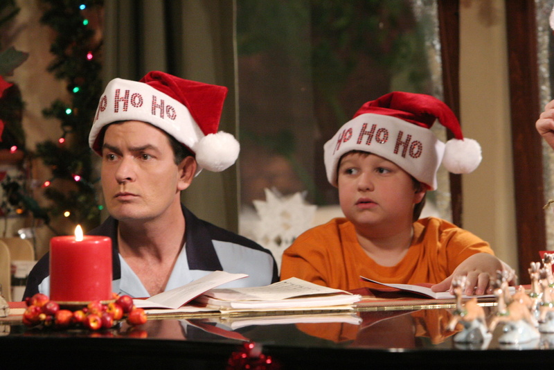 half, series, comedy, men, sitcom, two and a half men, television, 1080P