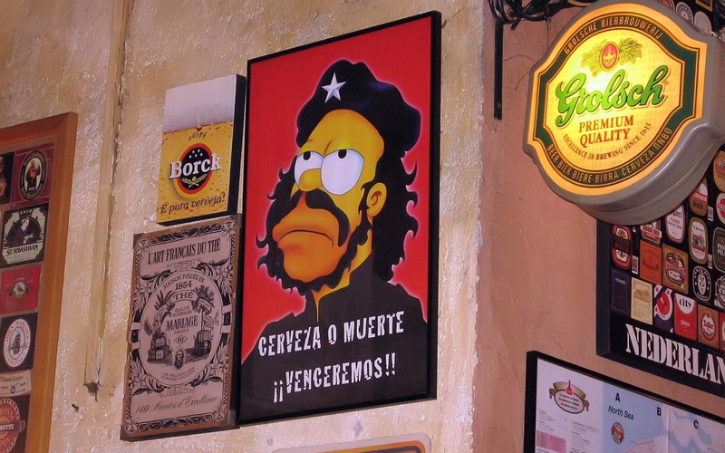 simpson, che, 1080P, guevara, comedy, sitcom, homer, beer, simpsons, show