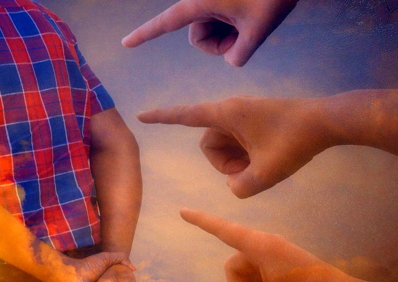 togetherness, human body part, parent, sadness, couple - relationship, red, bonding, finger, son, three, blue, care, men, hand, 1080P, daughter, pointing