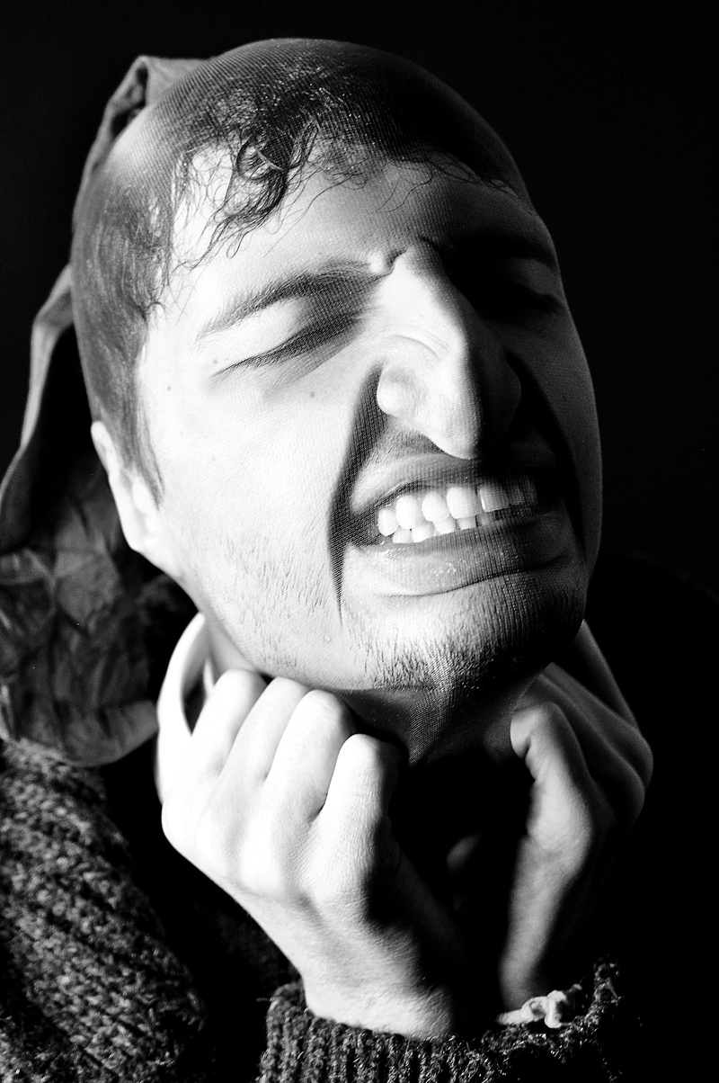 real people, human, skin, finger, smile, one person, mouth, eyes closed, indoors, face, photography, photo, adult, happiness, beard, body part, human body part