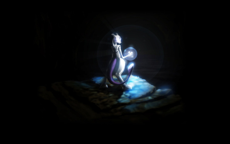 hd, pokemon, Mewtwo, x, art, 720P, anime