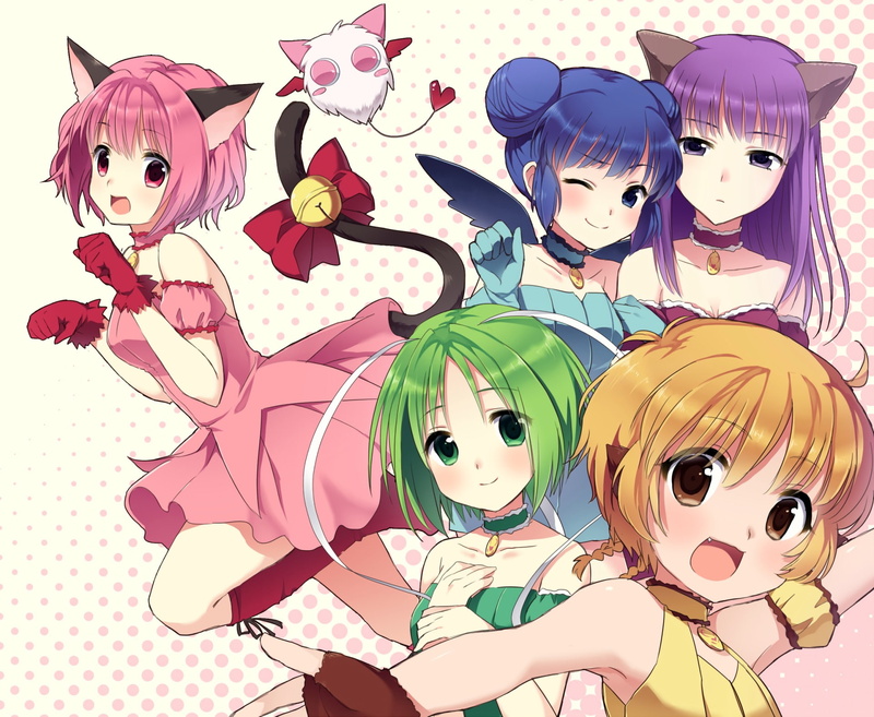 Mew Lettuce, 1080P, Mew Ichigo, Mew Mint, Anime, Mew Pudding, Tokyo Mew Mew, Mew Zakuro