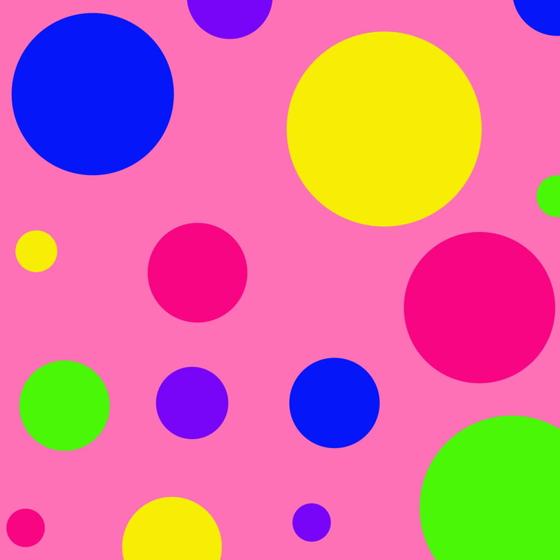 dot, balls, art, 480P, background, color, abstract, pink, polka, pink background, polka dot