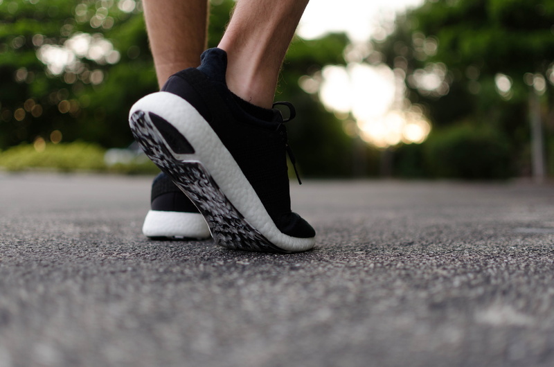 running, human foot, road, exercising, sport, taken, boost, human leg, adult, day, surface level, healthy lifestyle, lifestyles, 4K, real people, concrete