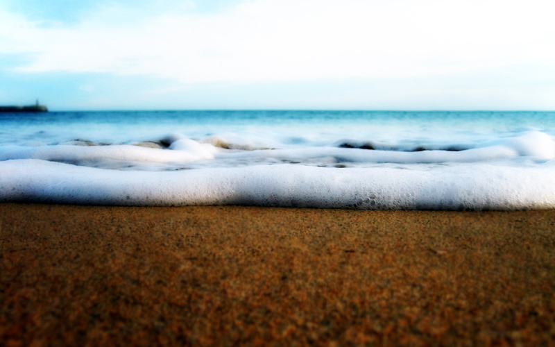 nature, worms eye view, sand, 2K, sea