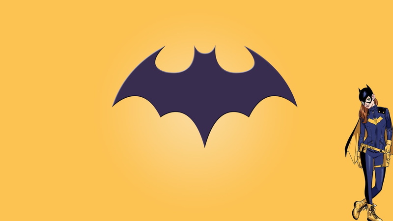 vertebrate, yellow, Batgirl, Justice League, representation, silhouette, 1080P, no people, communication, colored background, shape, sky, creativity, art and craft