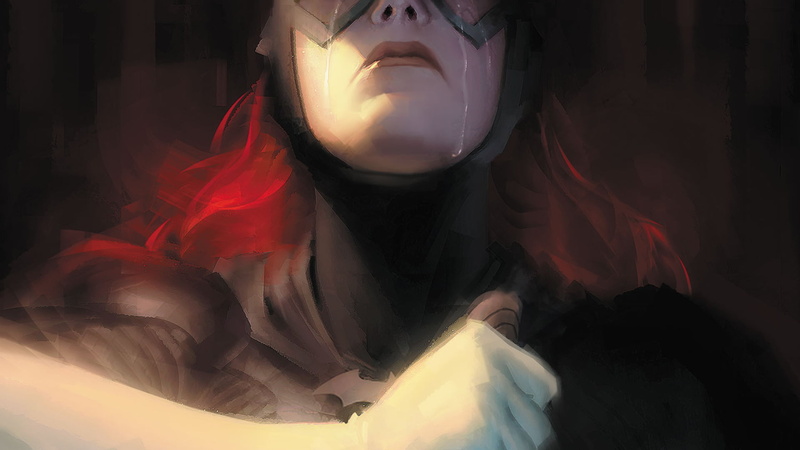 portrait, belief, one person, indoors, religion, front view, mystery, 1080P, headshot, disguise, unrecognizable person, art and craft, abstract, Batgirl