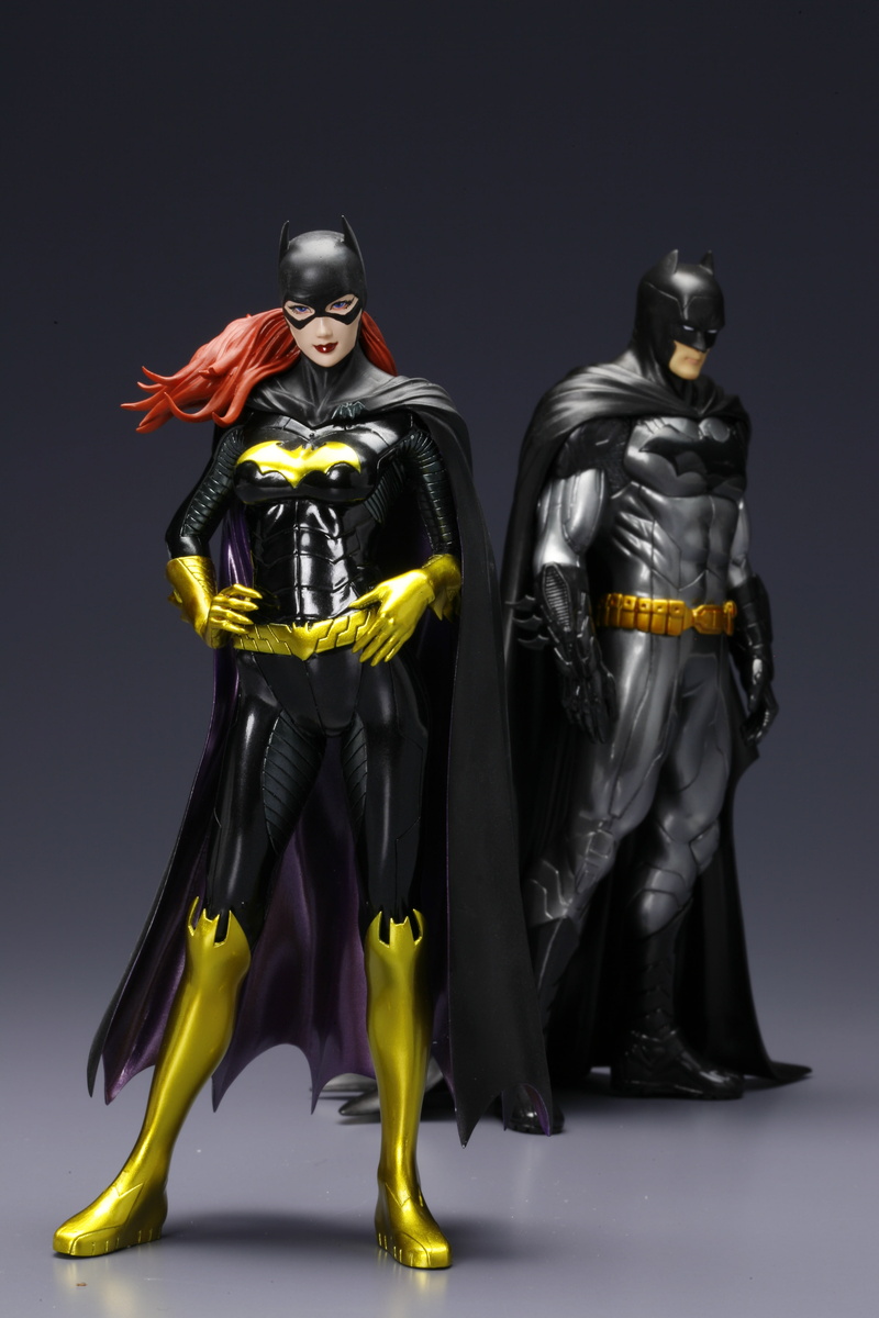 DC Comics, 4K, Batman, portrait display, figurines, Batgirl