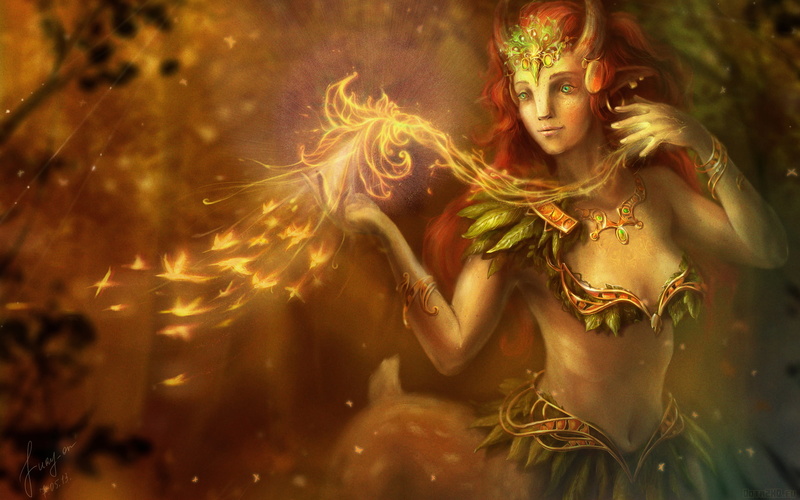 jewelry, heroes, roles, enchantress, girl, jungler, horns, dota, precious, fantasy, durable, 1080P, support, hd, stones, disabler, magic, pusher
