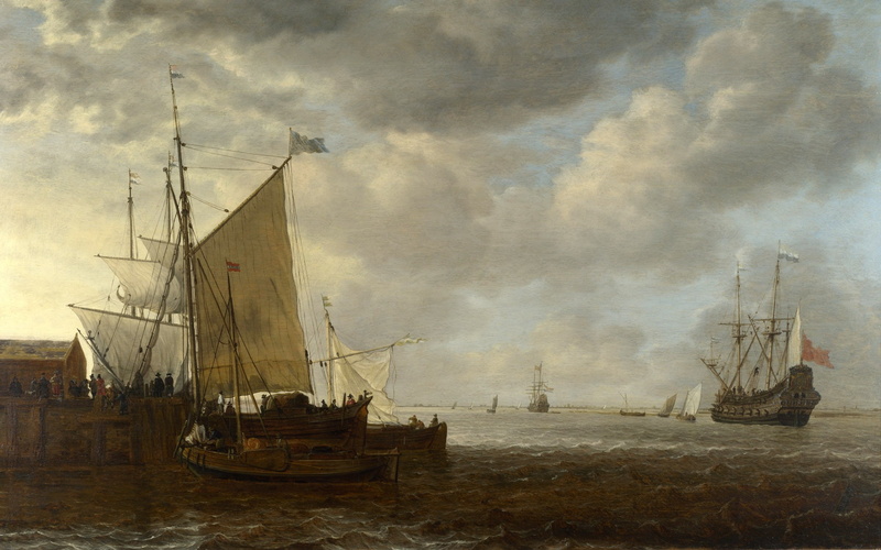 artwork, painting, Traditional Artwork, 1080P, ship, sailing ship, sea