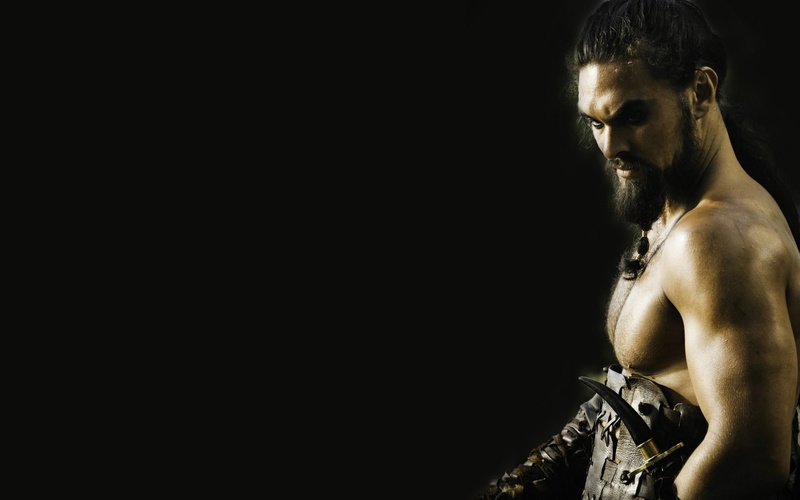 people, wallpape, actors, khal, game, art, x, jason, 2K, background, hd, momoa, thrones, black, drogo, dothraki