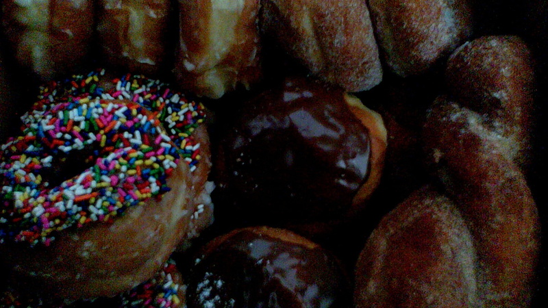 donut, full frame, sweet, freshness, food, sprinkles, close-up, large group of objects, snack, food and drink, temptation, unhealthy eating, indulgence