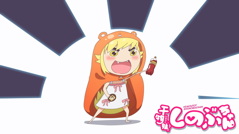 crossover, chibi, anime girls, doughnuts, Oshino Shinobu, blonde, yellow eyes, Monogatari Series, 4K