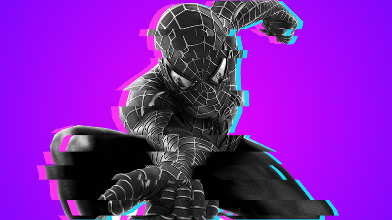 1080P, Spider-Man 3, Spider-Man, Glitch