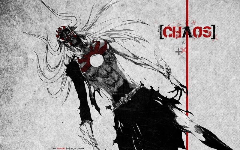 Vasto Lorde, Kurosaki Ichigo, Selective Coloring, grunge, Bleach, Hollow, 1080P