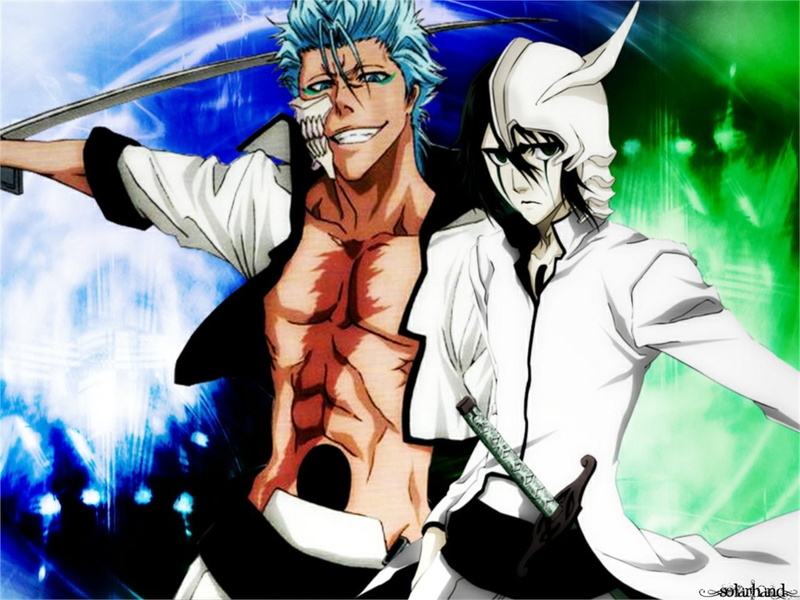 Bleach, Ulquiorra Cifer, Grimmjow Jaegerjaquez, 720P