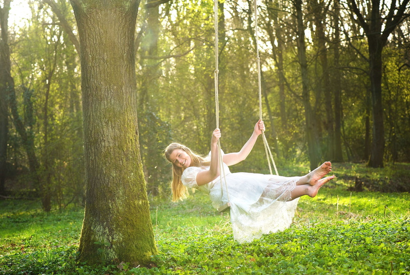 cheerful, feet, hairstyle, foliage, fullscreen, young Adult, land, tranquil Scene, smiling, sunlight, park - Man Made Space, young Women, s, tree, people