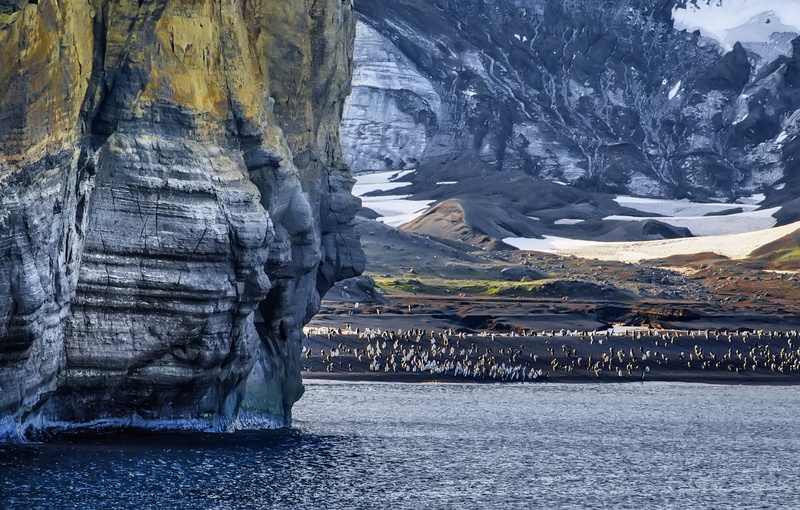 beauty in nature, rock - object, scenics - nature, rock formation, stone, outdoors, sea, waterfront, 1080P, body, geology, cold, coast, nature, no people