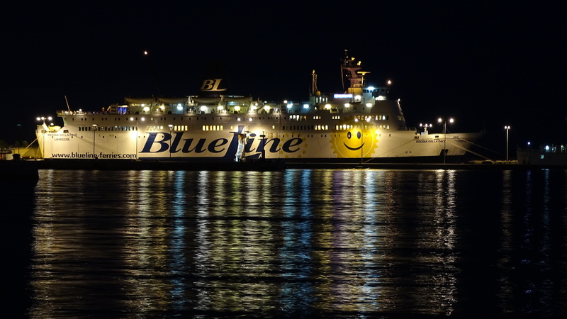 mode of transportation, lighting, water, copy space, transportation, shipping, number, reflection, sky, ferry, ship, croatia, 5K, split, seafaring, nature