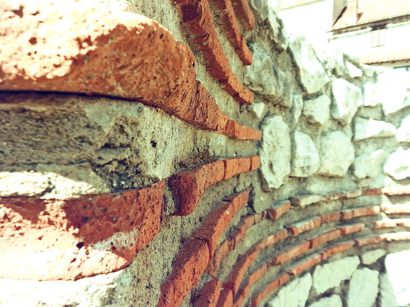 brick wall, diocletian, metal, architecture, full frame, brick, deterioration, weathered, no people, backgrounds, close-up, wall - building feature, wall