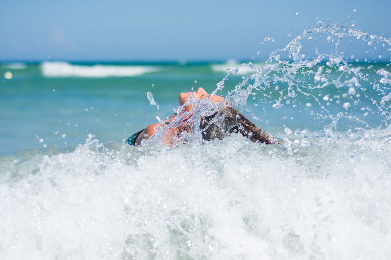fitness, aquatic sport, sea, water, power in nature, woman, outdoor, splashing, body, motion, waves, sunny, beach, behind, hawaii, land, nature, girl, surfer