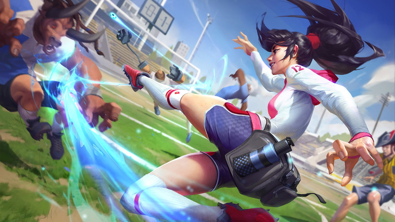 4K, LoL, Football, Gate, Blow, Akali, Artwork, Rework, All Star, Leg warmers, Blitzcrank, Legs, Art, Splash, Alistair, Alistar, League Of Legends