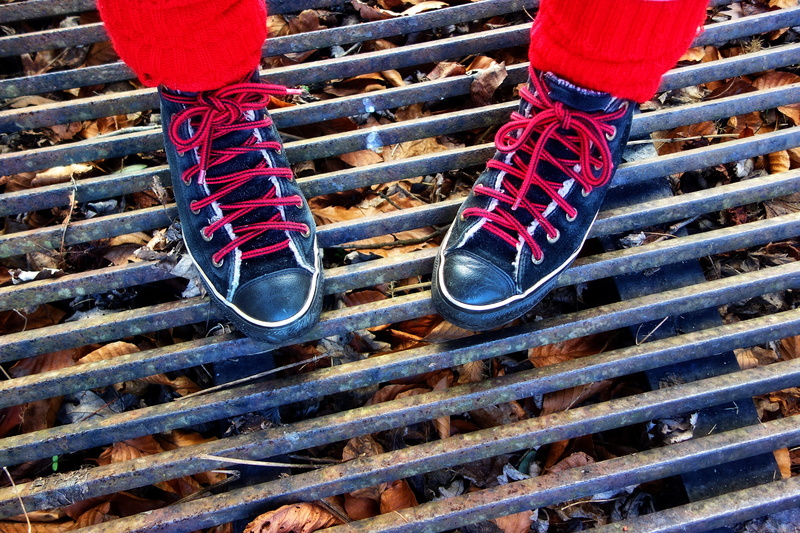 human leg, day, close-up, shoe, low section, 4K, human body part, real people, feet, personal accessory, standing, one person, leg warmer, person, woman feet