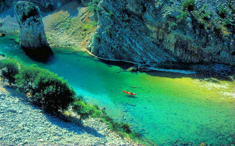 1080P, zrmanja, lika, dalmatia, croatia, northern, river, southern