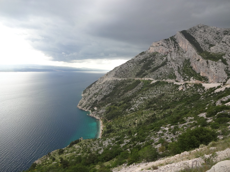horizon over water, adriatic sea, sea, tranquility, scenics - nature, rock - object, nature, 4K, rocky coastline, rock, mountain, croatia, landscape, dalmatia