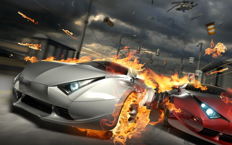 second, 2K, cars, split
