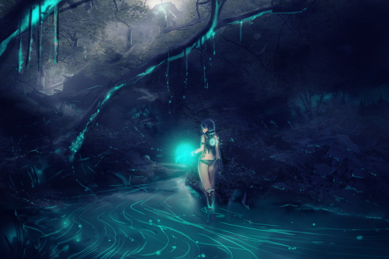 young adult, swimming, outdoors, lifestyles, water, one person, sea, lights, trees, adult, underwater, river, artwork, women, boots, fish, leisure activity