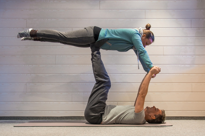 one person, bless you, casual clothing, males, movement, full length, people, man, rest, lifting, Acro-Yoga, woman, yoga, indoors, leisure, men, training
