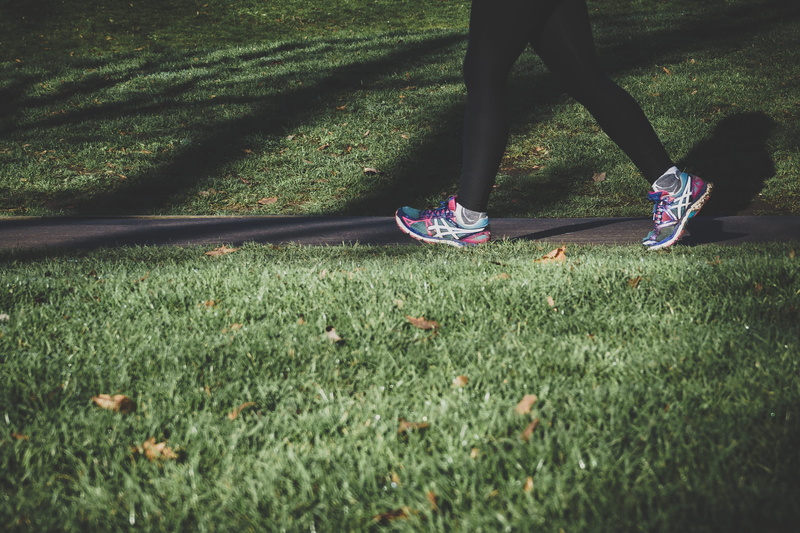 women, human limb, leisure activity, walking, day, human leg, one person, fit, low section, grasses, body part, run, sunlight, woman, fitness, focus, excercise