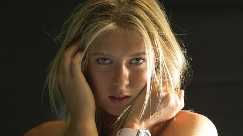 Maria Sharapova, blonde, women, 1080P, face
