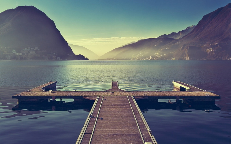 nautical vessel, pier, non-urban scene, 720P, tranquil scene, brown, idyllic, nature, beauty in nature, mode of transportation, jetty, transportation