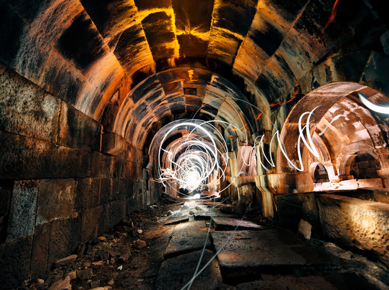 the way forward, Artistic, arch, Painting, indoors, armenia, Rock, Trail, Tunnel, syunik, Light, hayk, direction, lighting equipment, diminishing perspective
