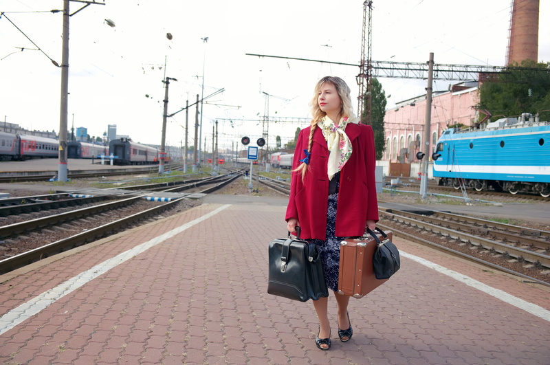 three, electric train, travel, transport, station, city transportwise, track, woman, mode of transportation, moscow metro, train, subway train, beautiful woman