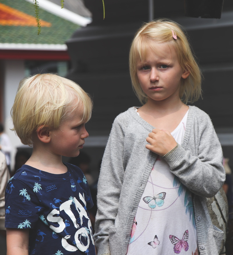 people, young, waist up, white, casual clothing, printed, crew, cool, girls, stay, next, family, print, butterfly, boy, innocence, wearing, sister, kids
