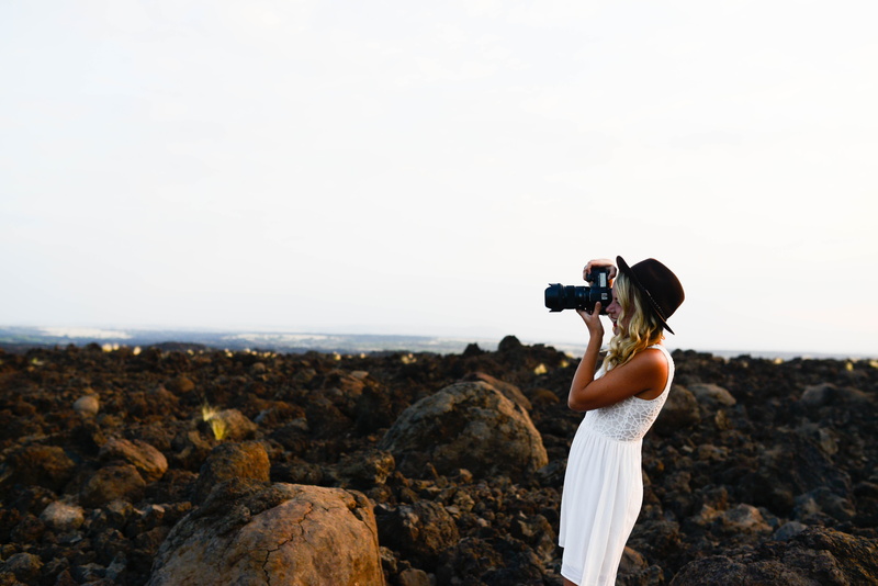 bridge camera, caucasian Ethnicity, only women, stone field, copy space, young adult, stone, white, nature, hair, bridge, females, sky, summer, 5K, field