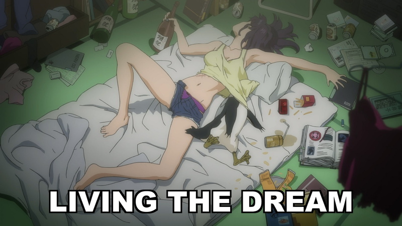 neon, art, anime, x, 1080P, evangelion, misato, genesis, Pen Pen, hd, pen, katsuragi, neon genesis evangelion