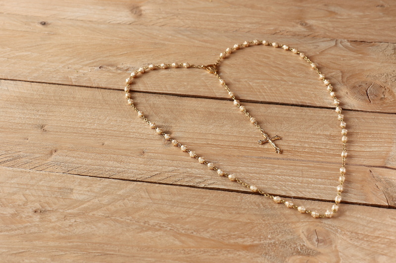 jewelry, wood - Material, cross, first communion, frame, love, beige, wood, brown, wooden, table, shape, high angle view, catholic, full frame, prayer