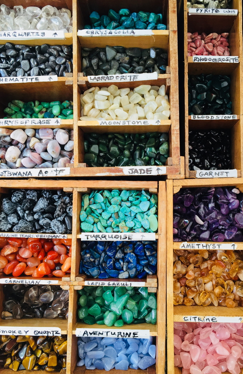 in a row, abundance, assorted, retail display, berkeley, no people, rosary, shelf, consumerism, blueberry, container, turquoise, temptation, accessories