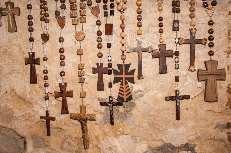 belief, design, christian, rosary, rosaries, choice, pendant, place of pilgrimage, close-up, hanging, 4K, church, devotion to mary, wood - material, pattern