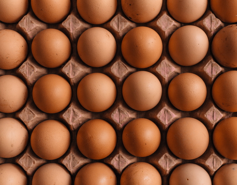 egg carton, brown, large group of objects, in a row, egg, food, food and drink, raw food, freshness, cassette, tray, carton, 2K, backgrounds, indoors